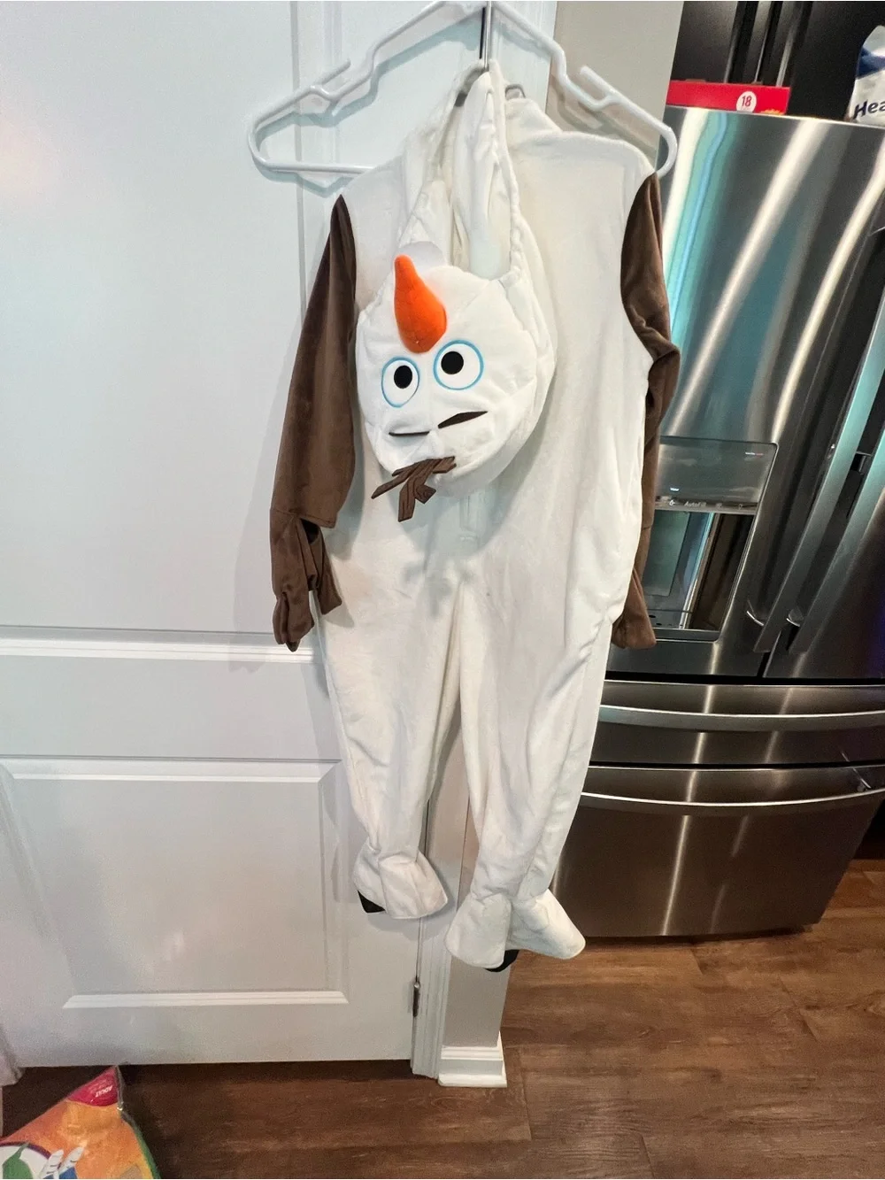 Official Disney Store Frozen Plush Olaf Costume Kid's Size 4 Snowman Halloween